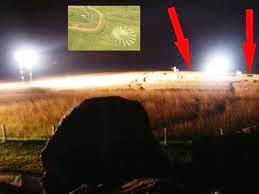 crop circles, boules lumineuses