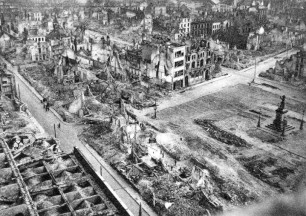Ruines de Dunkerque en 1940