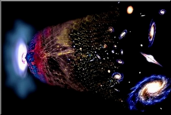Illustration de l'expansion de l'Univers